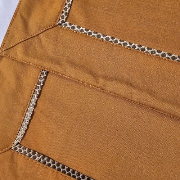 Pier 1 Imports (2) Placemats Adobe Gold Brocade‎ NEW 13” X 19” - Picture 2 of 6